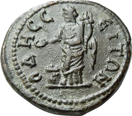   moesia inferior caracalla ae 28 mm 198 217 ad obverse av k m av