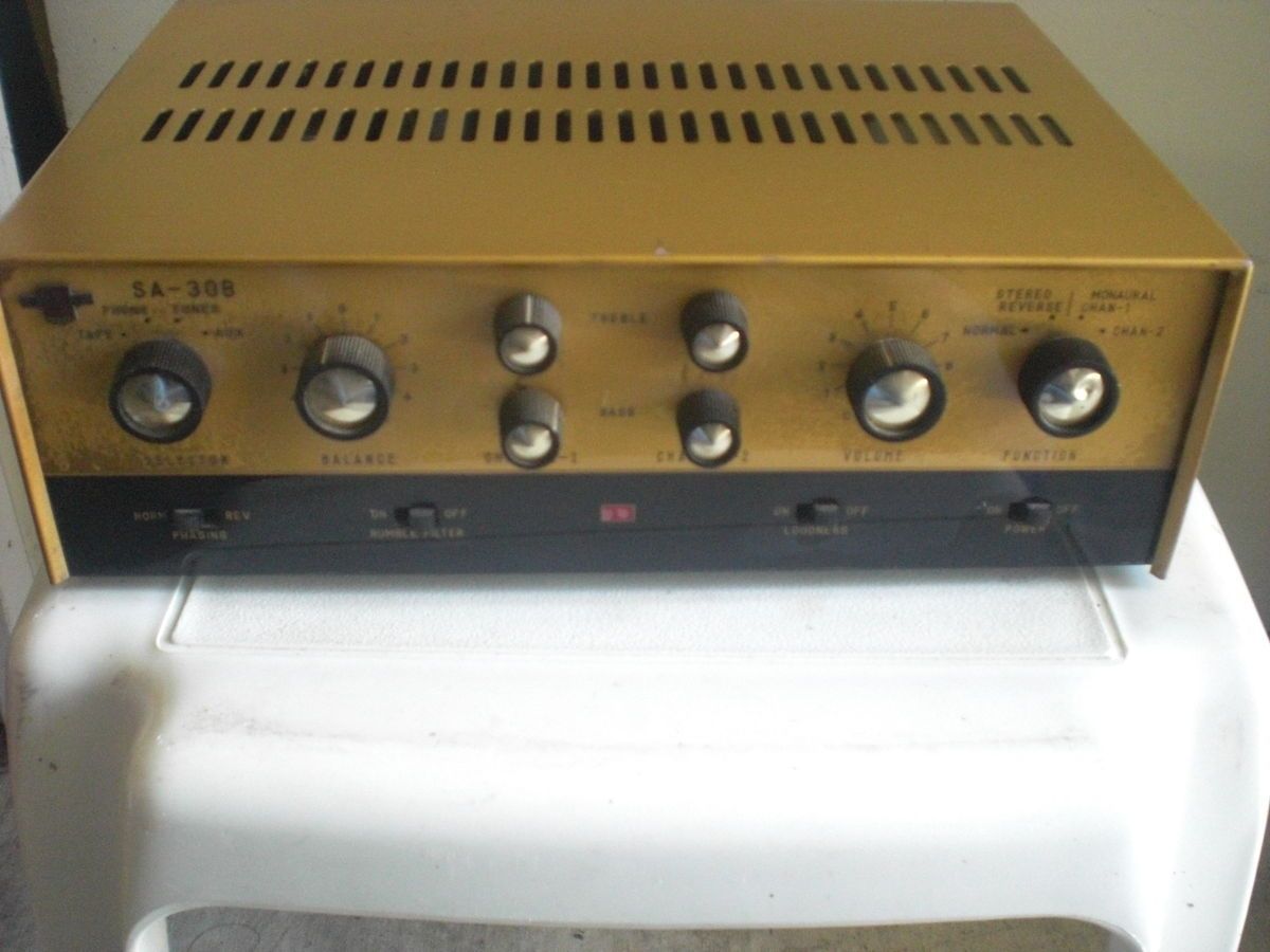 Calrad Model SA 30B 30 Watt Hi Fi Stereo Amplifier Tube on PopScreen