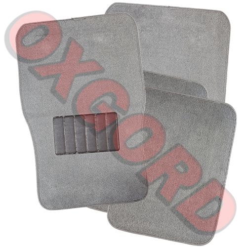   Ash Smoke Gray Carpet Mat 4 PC Pads Liner Car Floor Mats XL