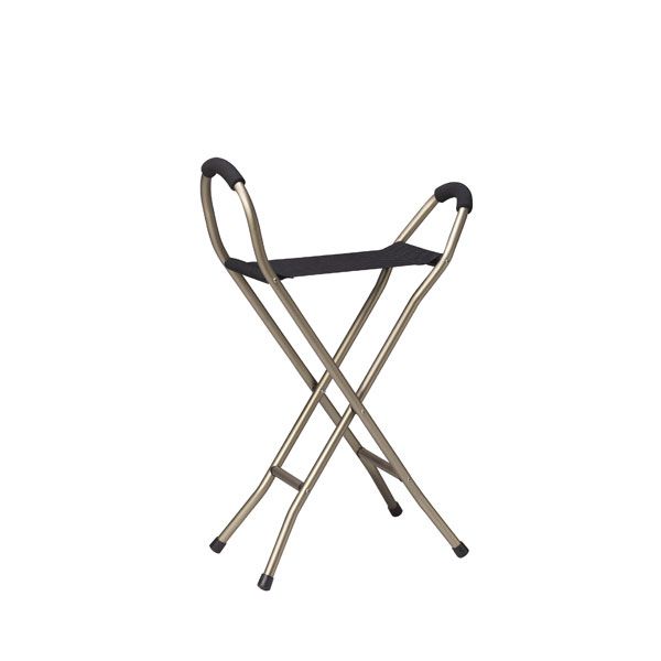 Drive Medical RTL10360 Folding Cane with Sling Style Seat