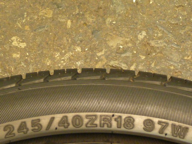 NICE CAPITOL SPORT UHP, 245/40/18 P245/40ZR18 245 40 18, TIRE 