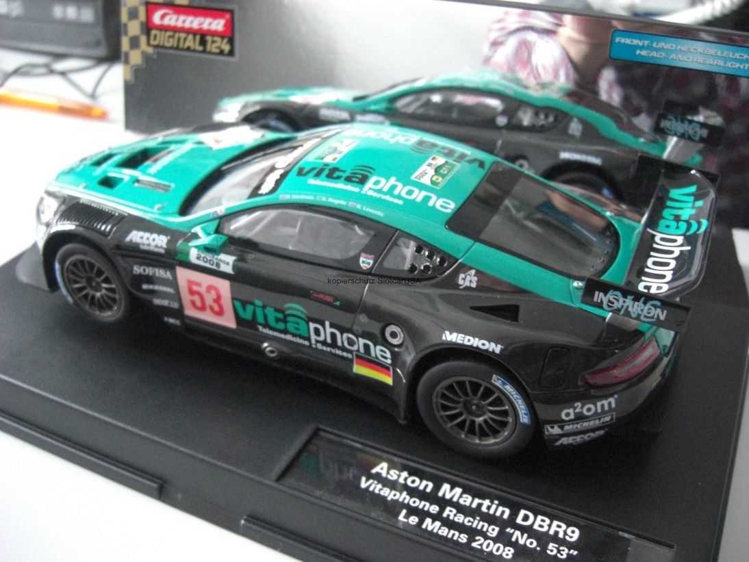 Carrera Digital 124 23738 Aston Martin DBR9 Vitaphone Racing Nr. 53 