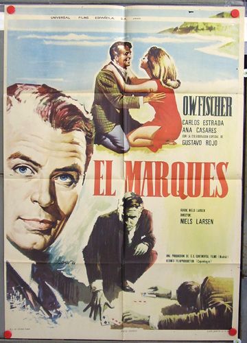 BG42 O w Fischer El Marques Orig C O 1sh Poster Spain