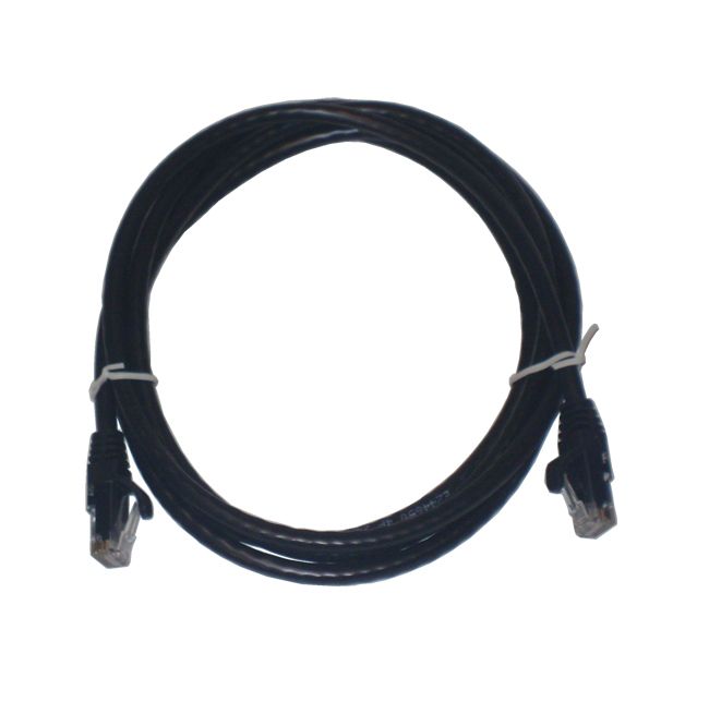 Black 6ft Cat 6 Cat6 Ethernet Patch LAN Network Cable