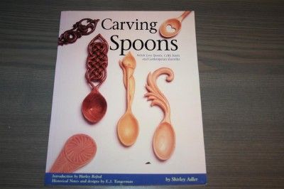 Carving Spoons Woodcarving Book Celtic Welsh Shirley Adler Woodcraft 