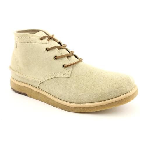 Caterpillar Lou Mens Size 11 Beige Leather Desert Boots