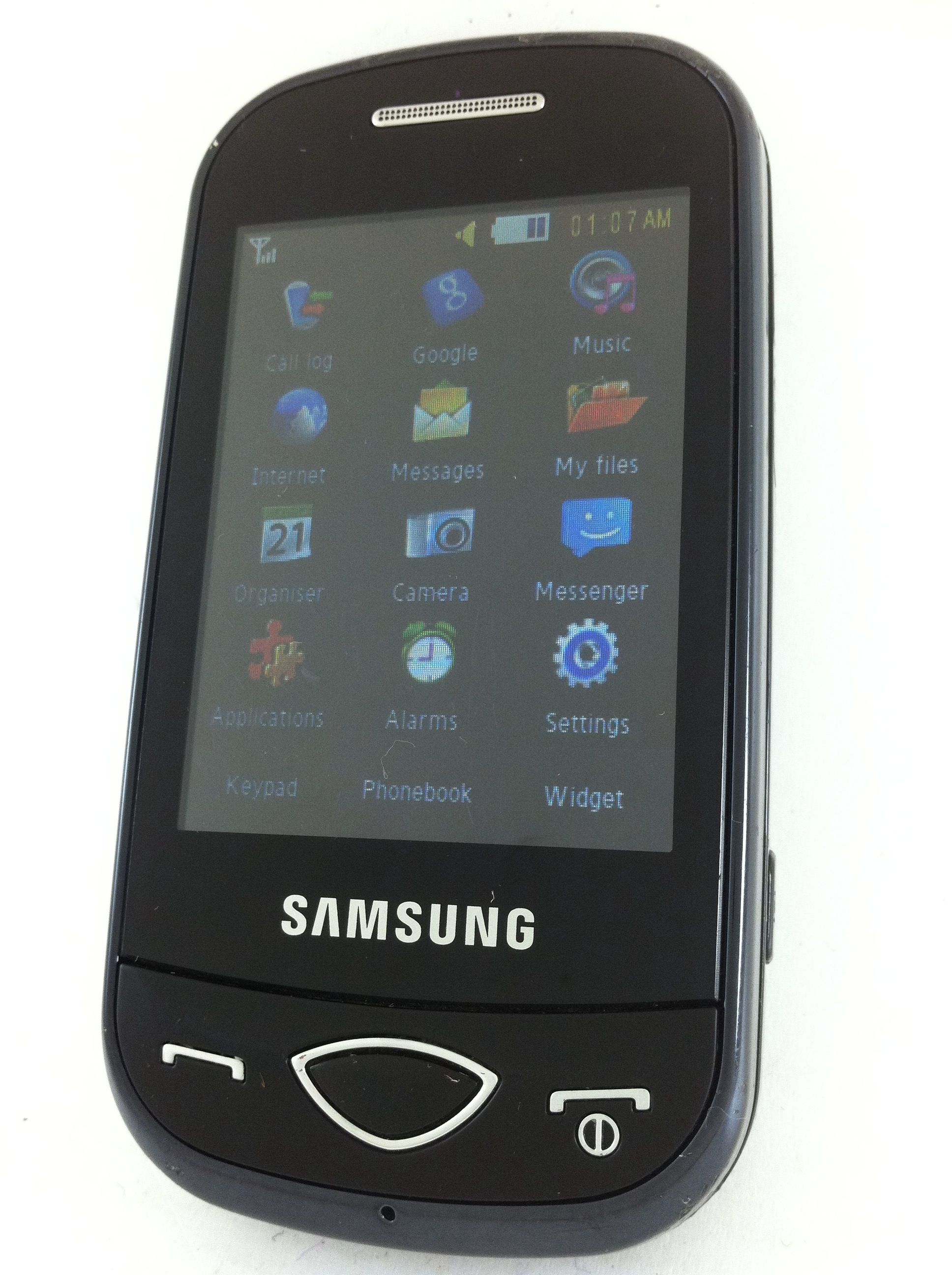 Samsung Corby B3410 Plus Black Unlocked Cellular Phone