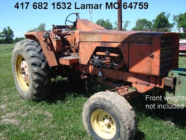 Allis Chalmers AC 190XT LP Propane 2 Outlets 3640 Hrs