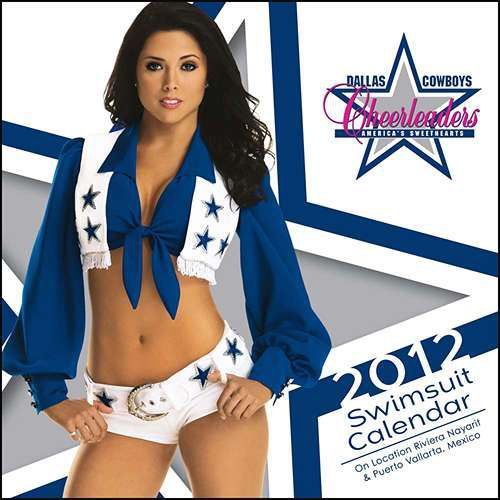 Dallas Cowboy Cheerleaders 2012 Wall Calendar