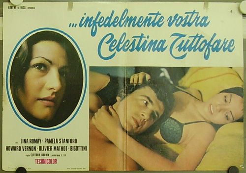 HR07 Celestine Jess Franco Lina Romay Orig Poster ITA B