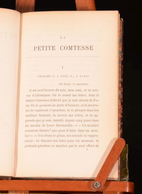 1874 6 3 Vol Condemine Merouvel Petite Comtesse Feuillet Cleopatre 