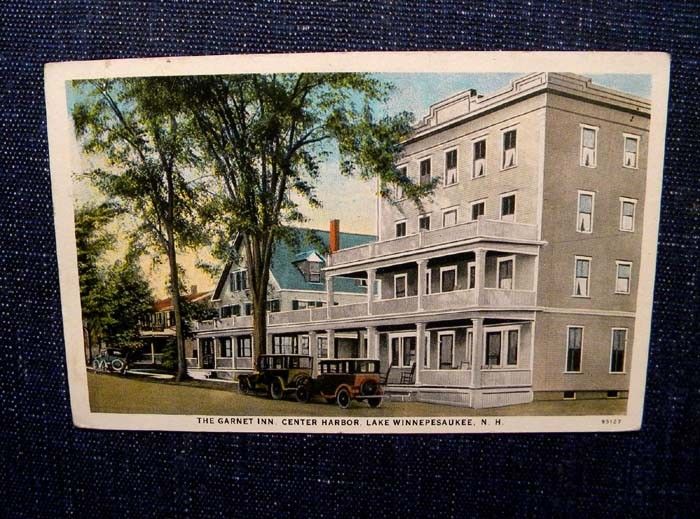 The Garnet Inn Lake Winnipesaukee Center Harbor NH 1956