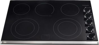 New Frigidaire 30 30 inch Black 5 Burner Electric Stovetop Cooktop 