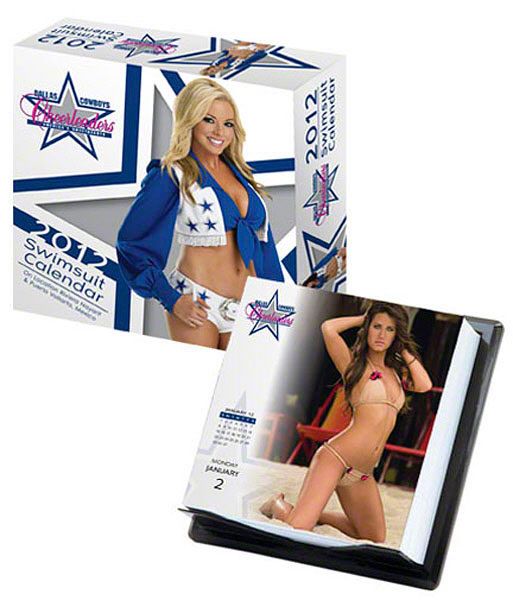 dallas cowboys cheerleaders 2012 box calendar