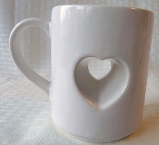 Hearts Lake Chelan WA Papel Ceramic Coffee Tea Cup Mug