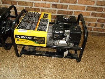 john deere ac g3000h generator