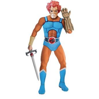 Thundercats Lion O Cartoon Deluxe Muscle Chest Adult Mens Costume