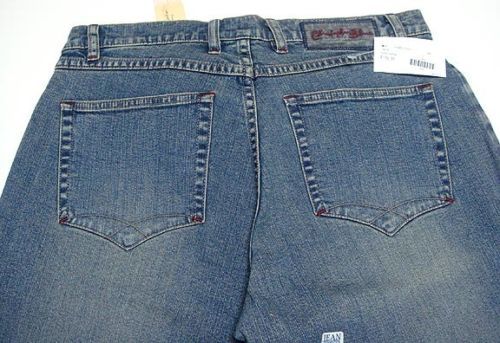 Sz 6 L32 Christopher Blue Jeans Lloyd Low Rise Oblu