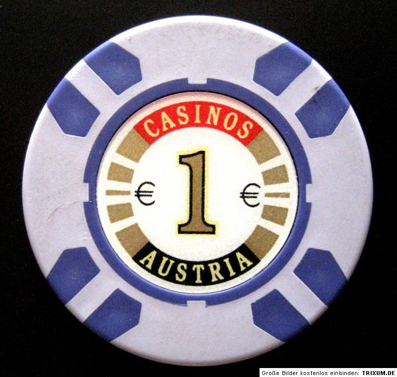 CHIP   ROULETTE Parolli Rare  CASINOS AUSTRIA