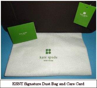 kate spade chocolate cheltenham bag wallet set nwt