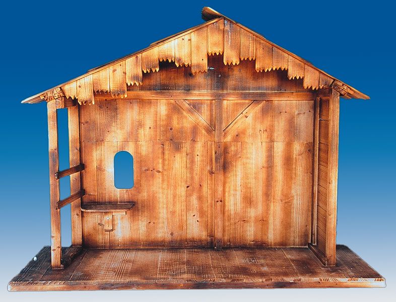   other items large 74 wooden outdoor christmas nativity stable