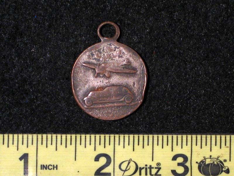 Vintage St. Christopher Be My Guide Medal / Token