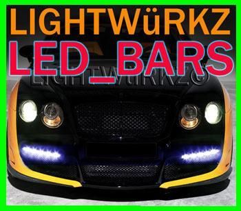 Citroen C1 C3 C4 C5 C6 C8 Bumper LED Bar TFL DRL Body Kit Lights Day