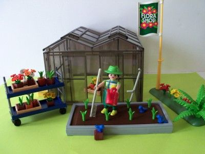 playmobil greenhouse 4481 vgc lots of pictures