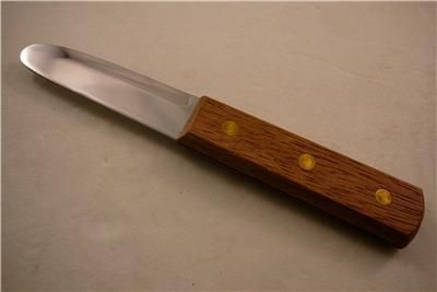 Chowder Cherrystone Clam Knife s s Blade WD Handle