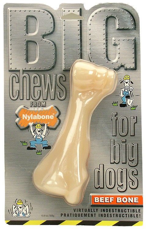 nylabone big chews for big dogs beef bone nylabone big chews beef bone