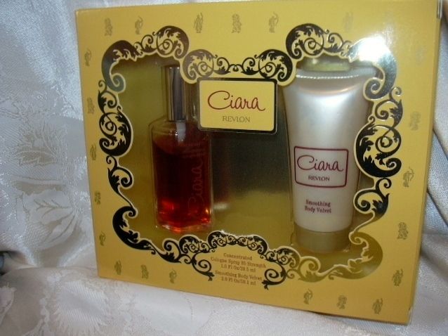 Revlon Ciara RARE Smoothing Body Velvet Cologne Gift Set NEW