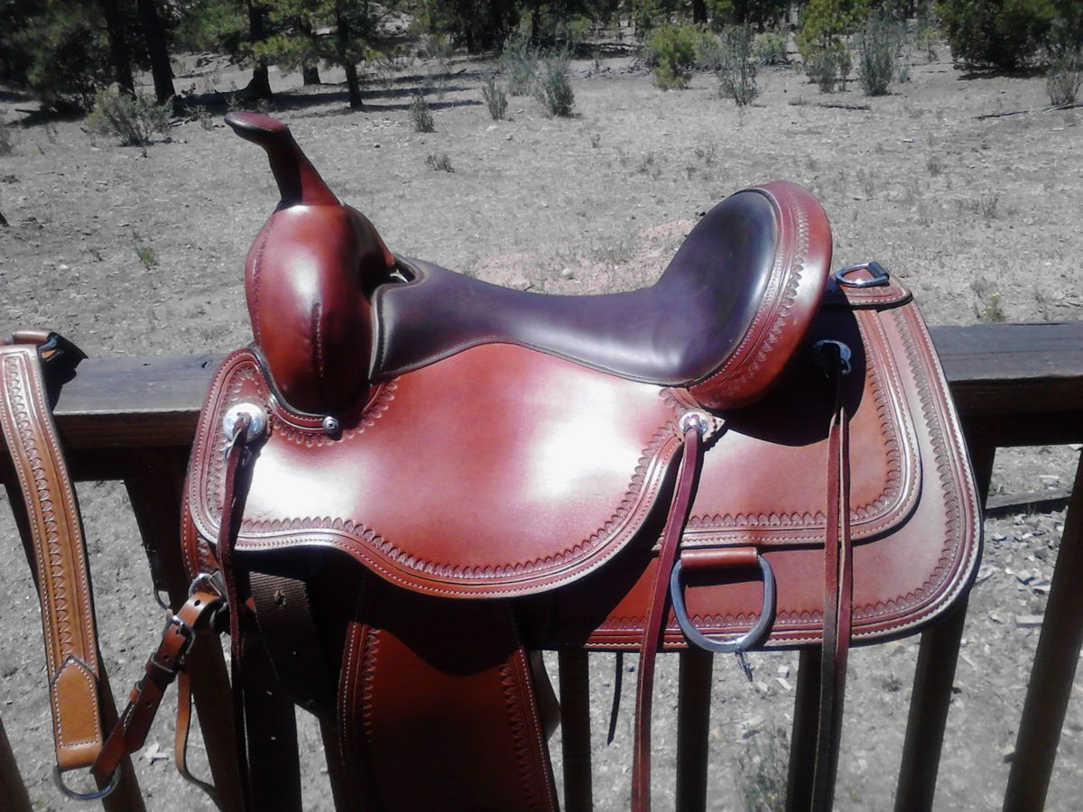 Used Circle Y Flex Lite Topeka Park Trail Saddle