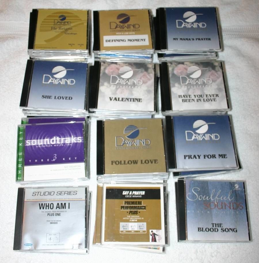  Church Accompaniment Music Chorus Choral CDs Huge Lot Daywind