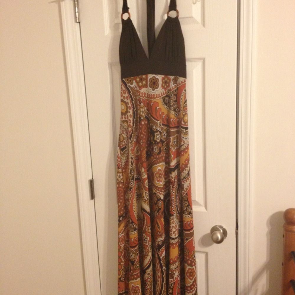 Very Cute Halter Maxi Dress