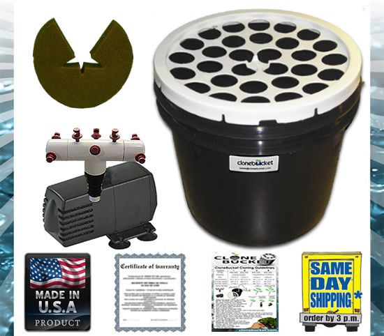 CloneBucket 30 Hydroponic Clone Seed Starting Machine