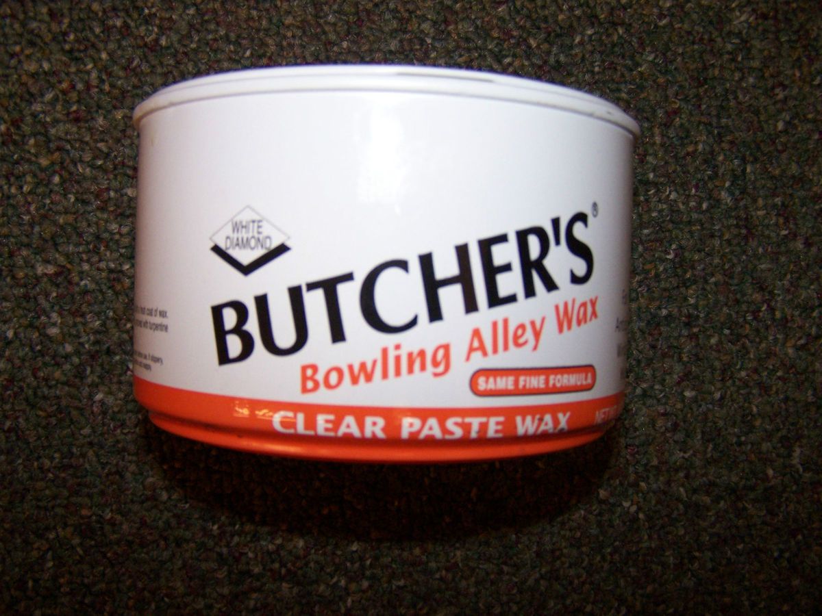 Diamond Butchers Bowling Alley Wax Clear Paste Was 1lb Can on