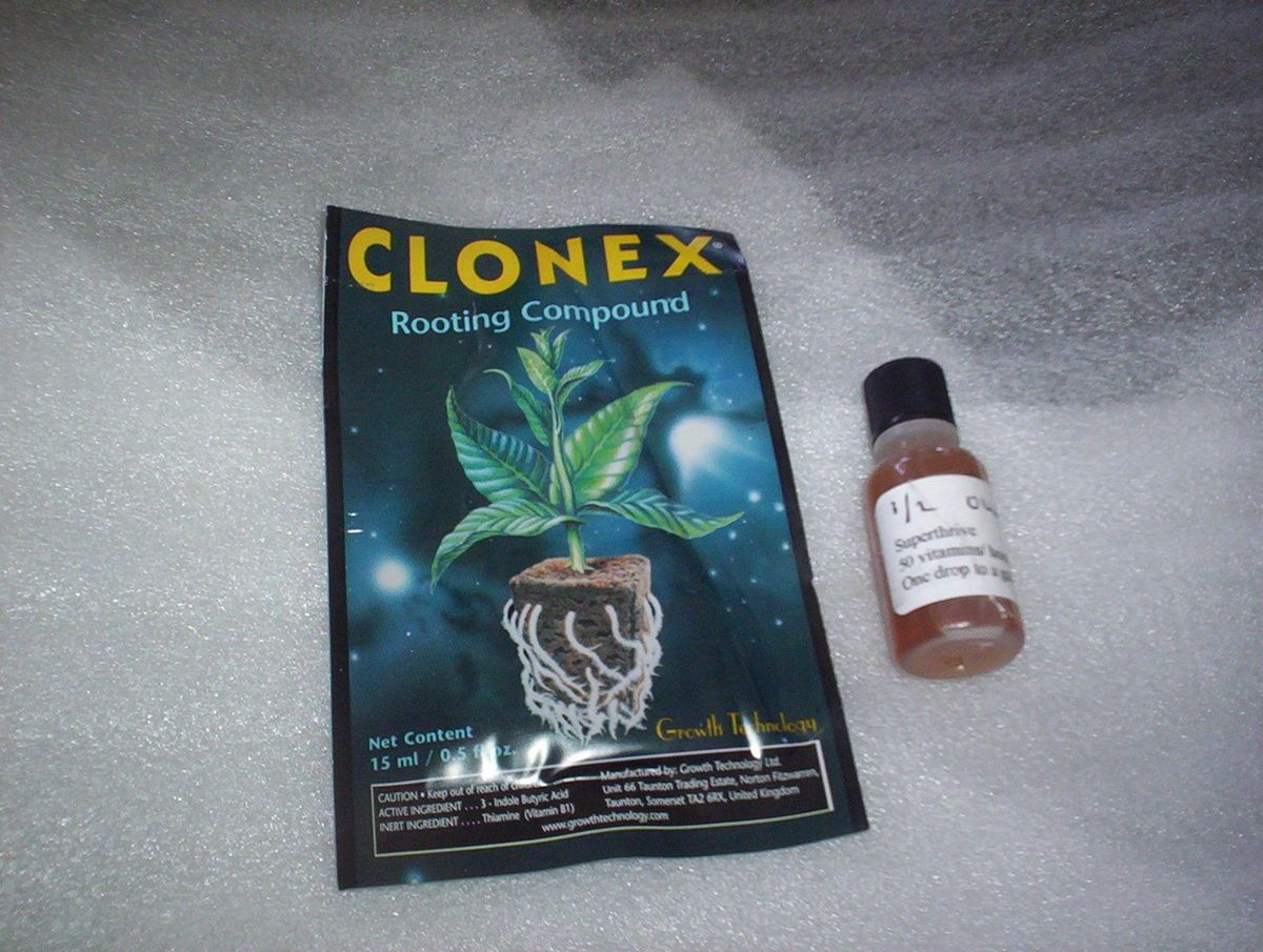 Rooting Hormone Kit Clonex Rooting Compound Gel (not powder) and