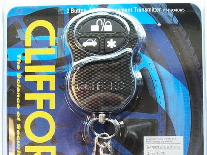 Clifford Arrow G4 Remote Fob Keyless P N 904065 New