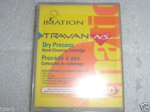 Imation 51122 12132 Travan Head Cleaning Cartridge New