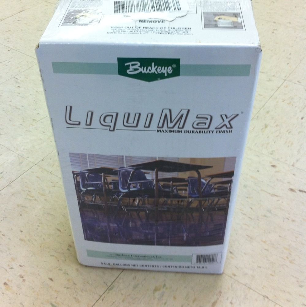 Buckeye Liquimax Floor Finish 5 Gal Box