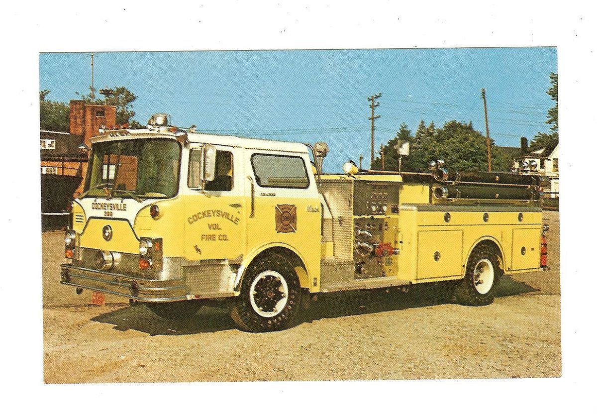 Cockeysville Maryland 1974 Mack 1250 GPM D Baltimore City Fire Truck