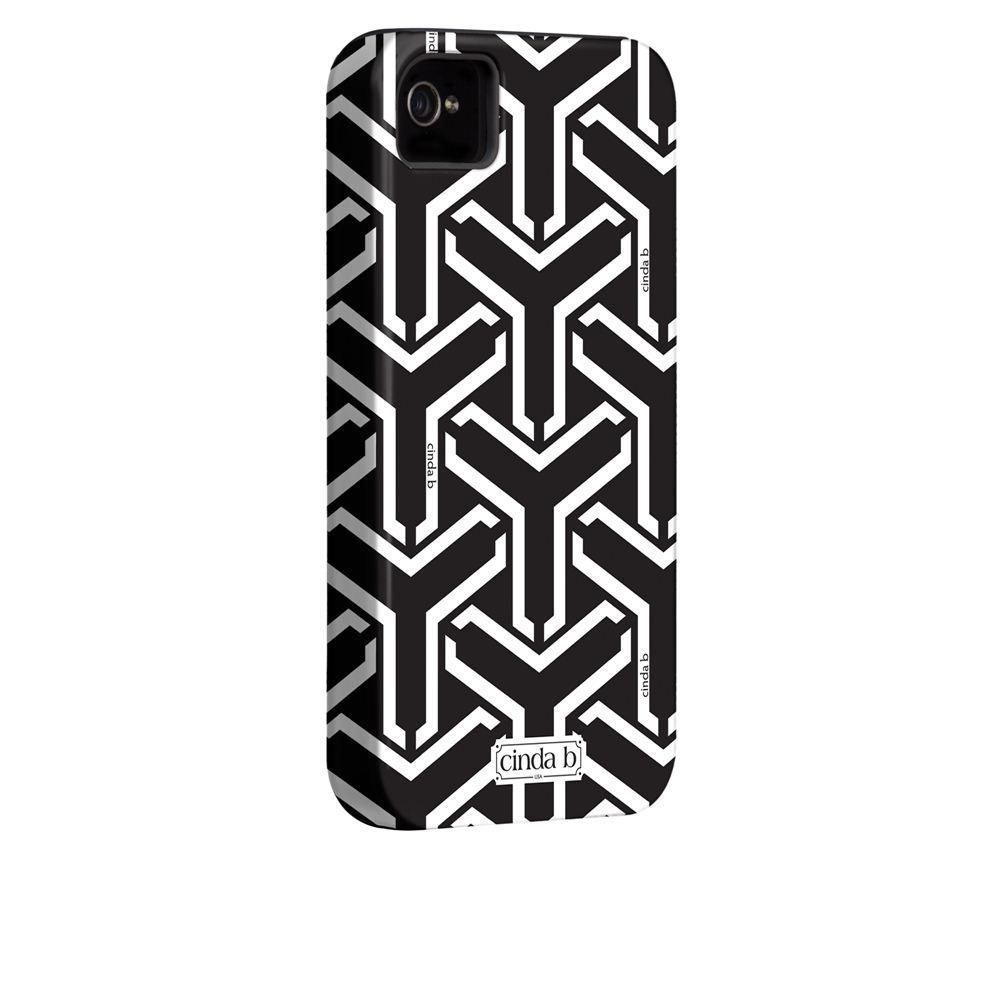 Tough Case for iPhone 4 / 4S   Cinda B   Jet Set