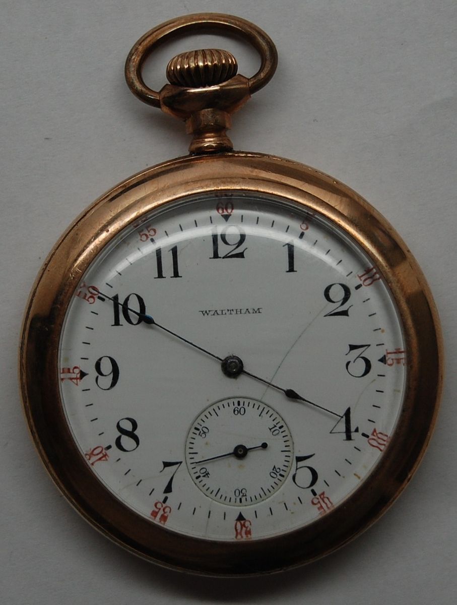 Vintage American Waltham Pocket Watch Circa 1902