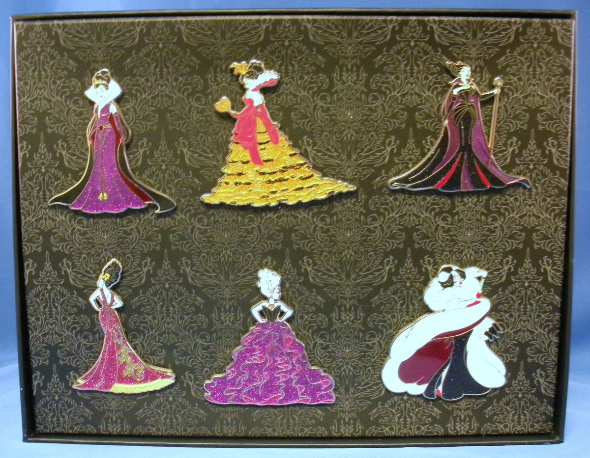 Disney Designer Villains Collection 6 Pin Set LE 200 Mother Gothel