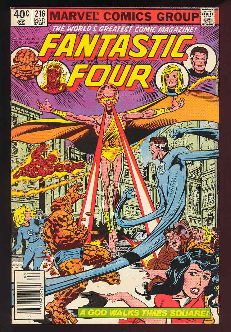 Marvel Comics Fantastic Four 216 1980 NM