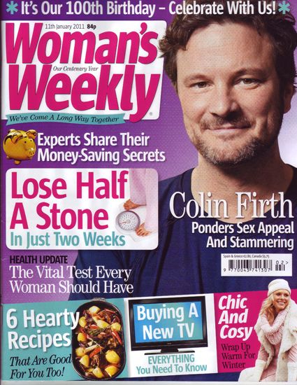  Colin Firth UK Magazine Jan 2011 New