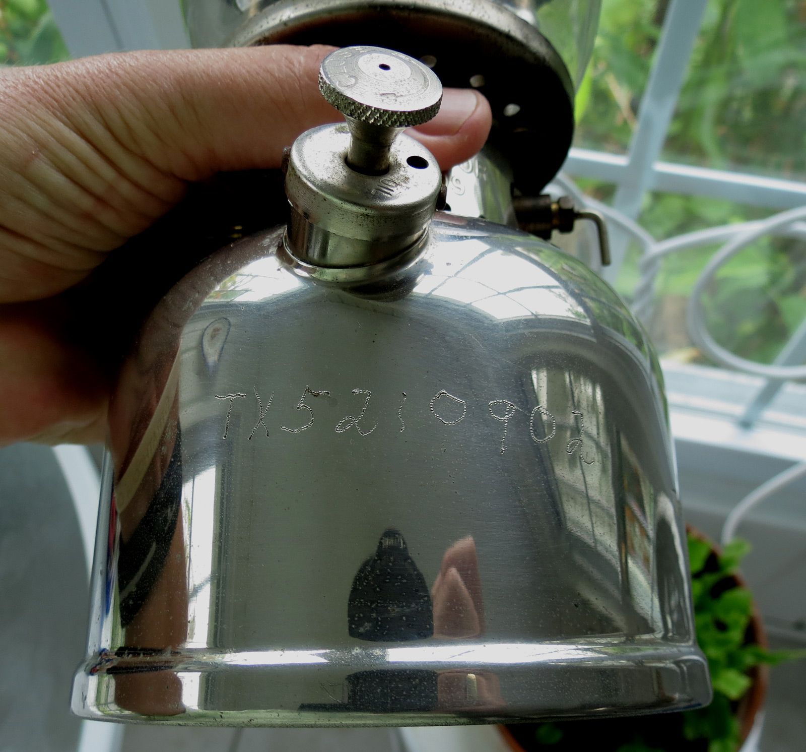 Stainless Steel Coleman 249 Kerosene Lantern 6 1951 Nice