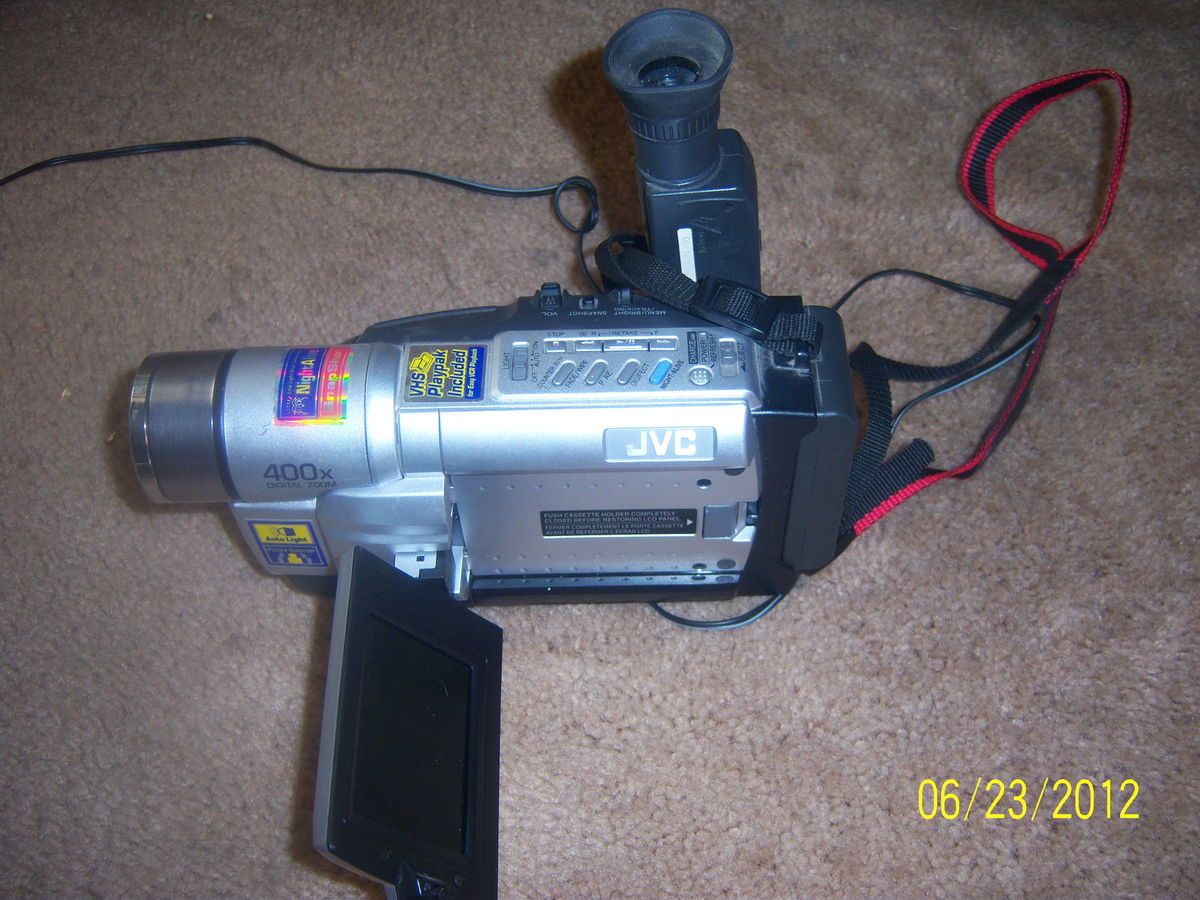 JVC Compact VHS Camcorder Model No GR SXM535U