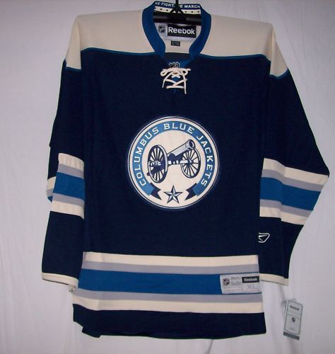 Columbus Blue Jackets RBK Premier 3rd Jersey 3XL XXXL