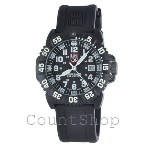 Luminox Navy Seal Colormark 3051 Black Rubber 44mm 200M New